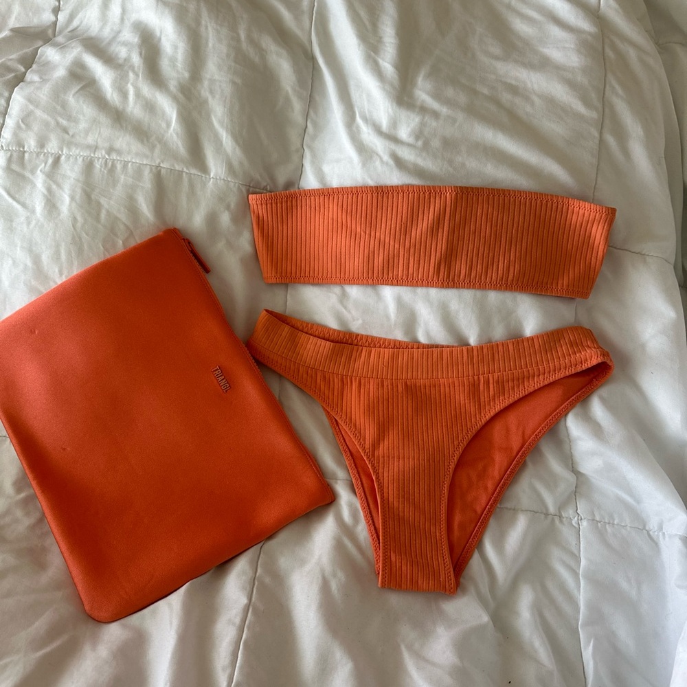 Triangl Bandeau Bikini Set Strapless